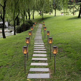 LED's light Solar LED garden torch