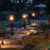 LED's light Solar LED garden torch